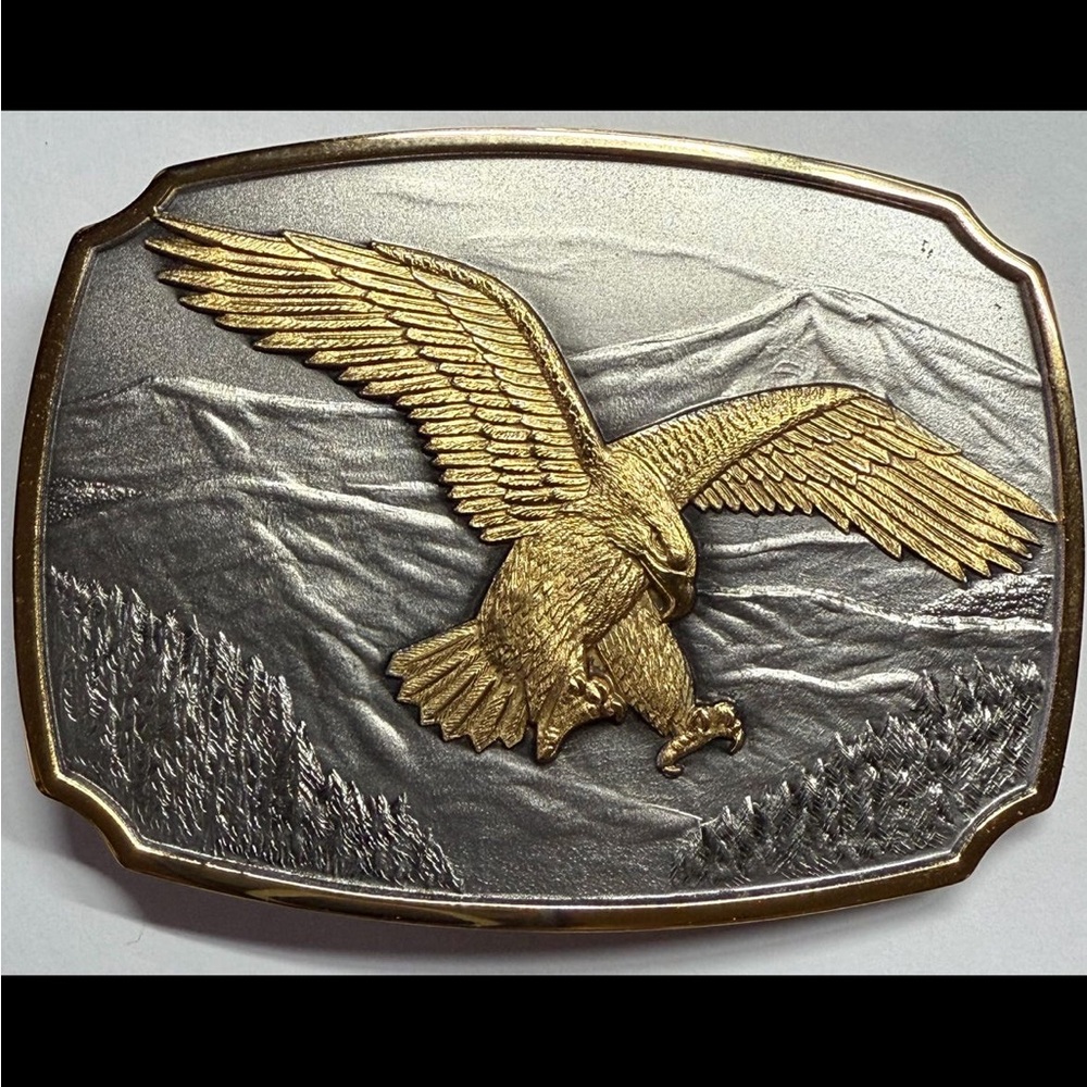Vintage 200th Anniversary American Eagle Belt Buckle